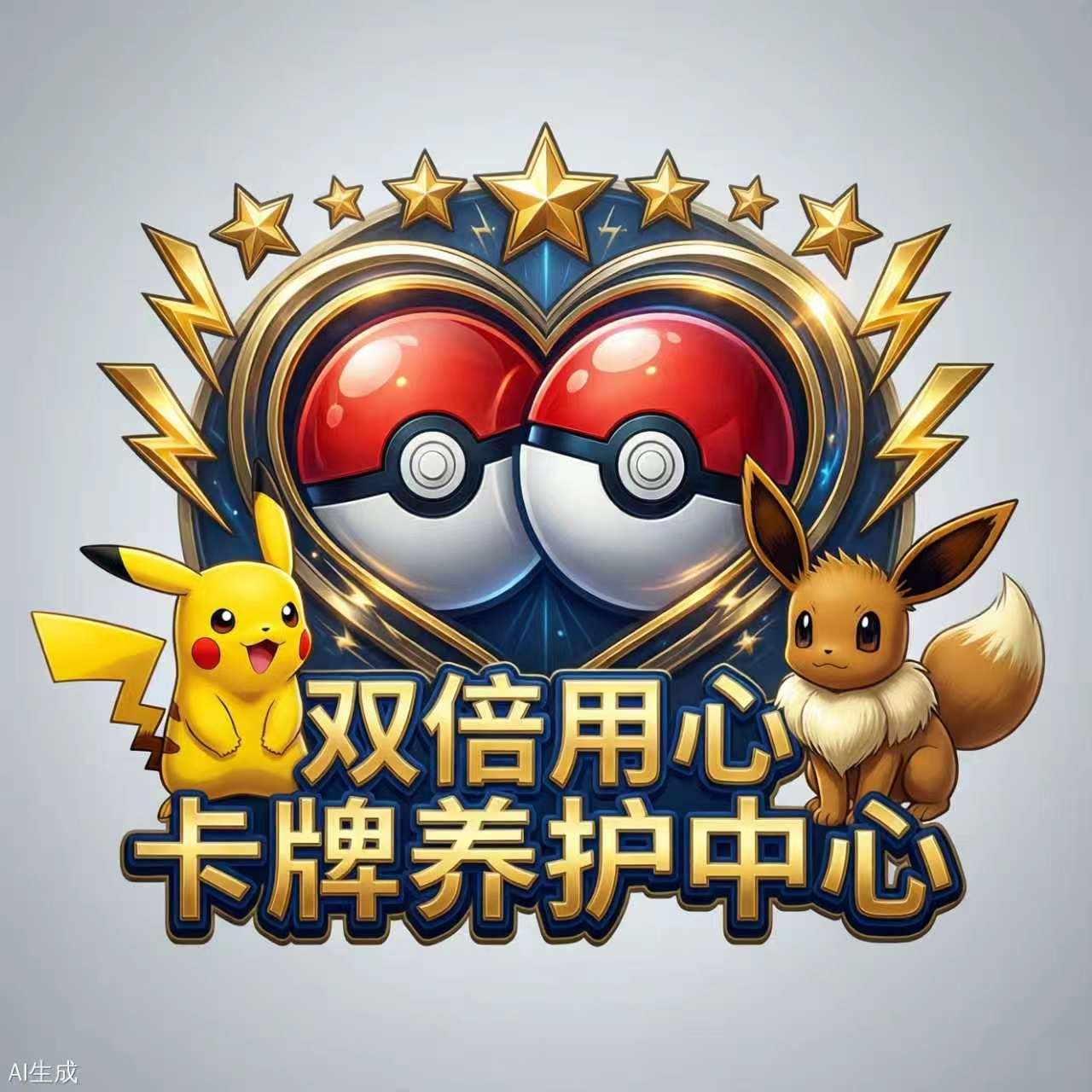 双倍用心 Logo